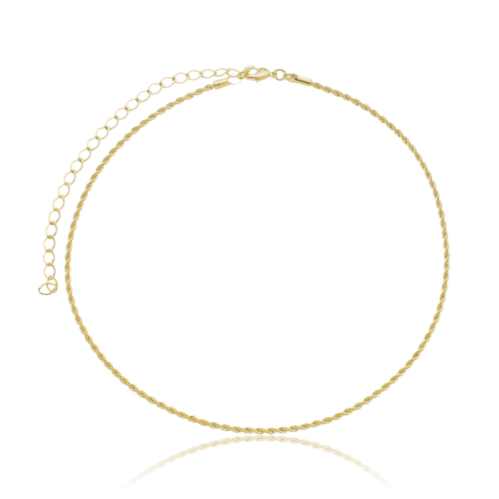 Pulseira elo Torcido | Ouro 18k